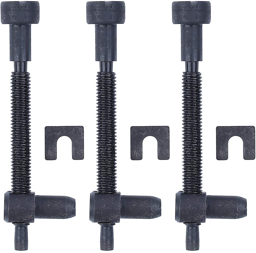 Haishine 3Pcs/lot Chain Adjuster Tensioner Screw for Husqvarna 61 66 266 268 272 281 288 162 181 281XP 501537101 Chainsaw