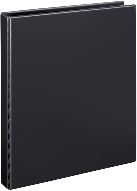 4144080 Veloflex Comfort Ring Binder A4 4–Ring Mechanism, Black