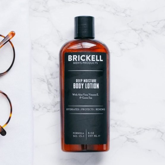 Brickell Men's Deep Moisture Body Lotion for Men, Natural and Organic Protects and Hydrates Dry Skin, 237 ml, Unscented… - Image 4