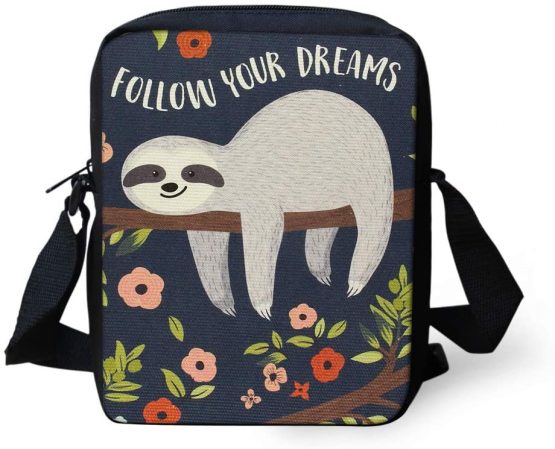 Coloranimal Modern Style Fashion Original Printed Small Messenger Bag for Children Kids