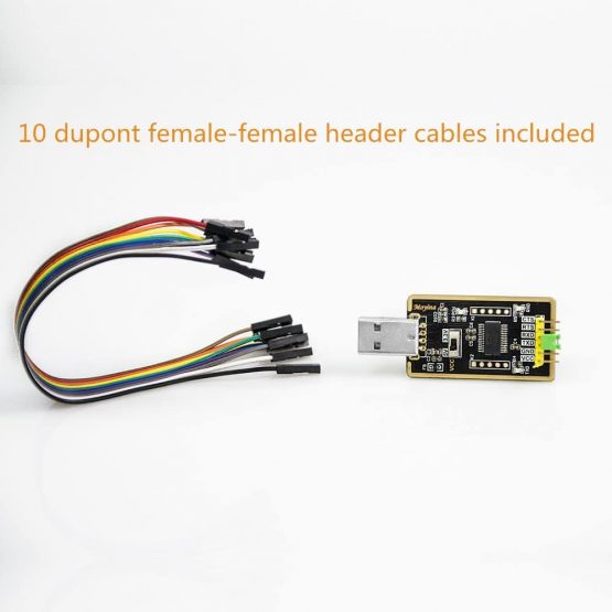 USB to Serial Converter, USB to TTL Adapter for Development Projects - Featuring Genuine FTDI USB UART IC ‘FT232RL’ - Image 2