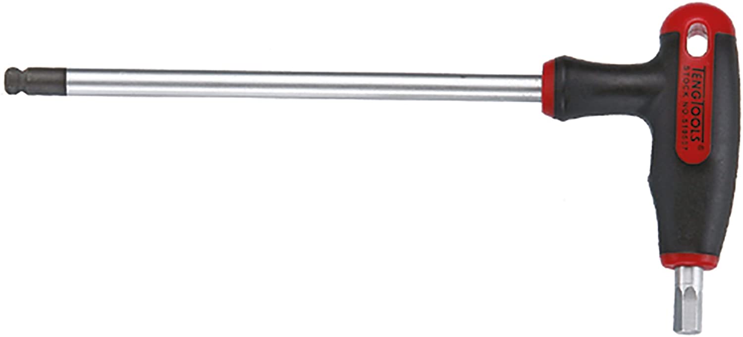 Teng TTHEX7Metric Hex T-Handle Drivers (7 Pieces), Chrome - Image 2