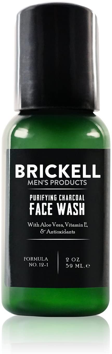 Brickell Men’s Purifying Charcoal Face Wash for Men, Natural and ...