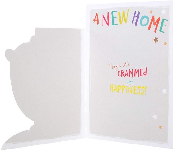New Home Congratulations Card from Hallmark - Cute 'All About Gus' Design - Image 4