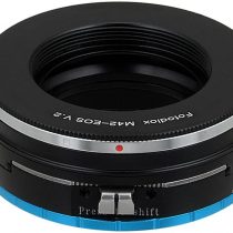 Fotodiox Pro Lens Mount Shift Adapter M42 Screw (42mm x 1mm thread) Mount Lenses to Fujifilm X-Series Mirrorless Camera Adapter - fits X-Mount Camera Bodies such as X-Pro1, X-E1, X-M1, X-A1, X-E2, X-T1