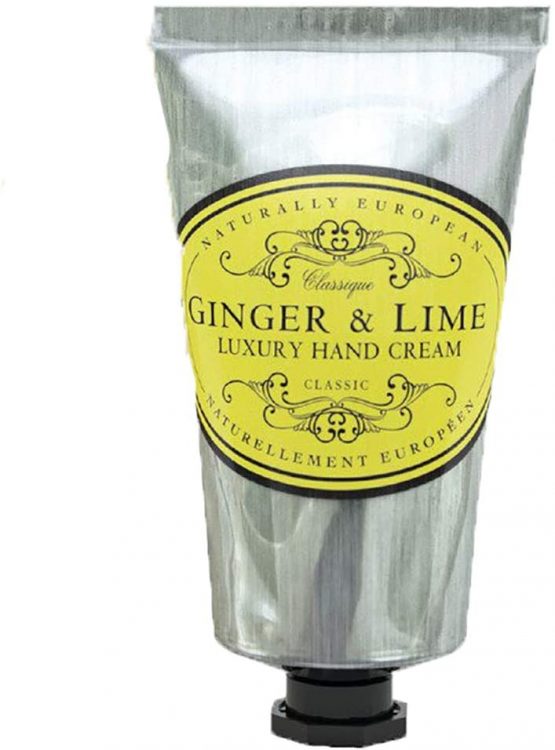 Naturally European Ginger & Lime Luxury Hand Cream Boxed 20% Shea Butter 75ml| Combats Dry Skin For Those Hardworking Hands | Hand Cream, Hand Cream for Very Dry Hands, Shea Butter - Image 2