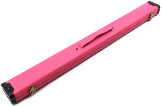 Funky Chalk Luxury HOT PINK 2pc Pool Snooker Cue Case - For Centre Joint Cues - Image 2