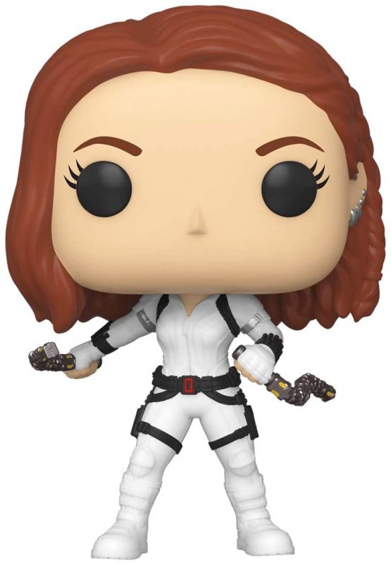 Funko 46681 POP Marvel Black Widow (White Suit) Collectible Toy, Multicolour