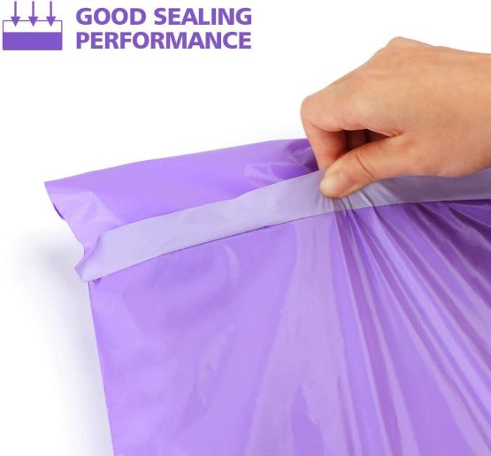 60 Purple Mailing Bags, Anstore Self Seal Postal Bags Large Size Mail Sacks for Packing Packaging Postage Envelopes Mailers, 300mm x 400mm, 12” x 16” - Image 3