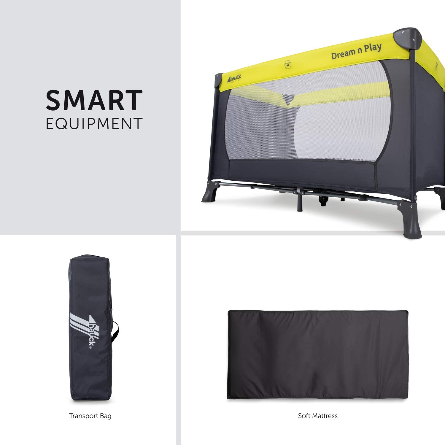 Hauck Travel Cot Dream N Play / for Babys and Toddlers from Birth up to