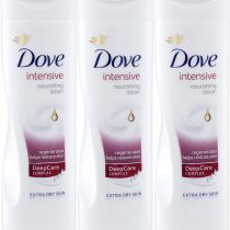 Dove Intense Nourishment Body Lotion 250ml, Pack of 3