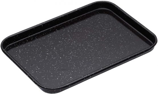 MasterClass Small Baking Tray, Scratch Resistant Vitreous Enamel and Induction Safe 1 mm Thick Steel, 24 x 18 cm - Image 2