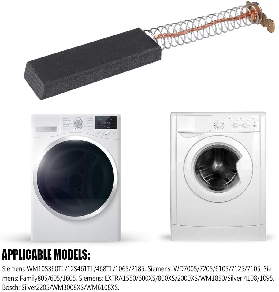 4 Pieces Washing Machine Carbon Brushes - Image 3
