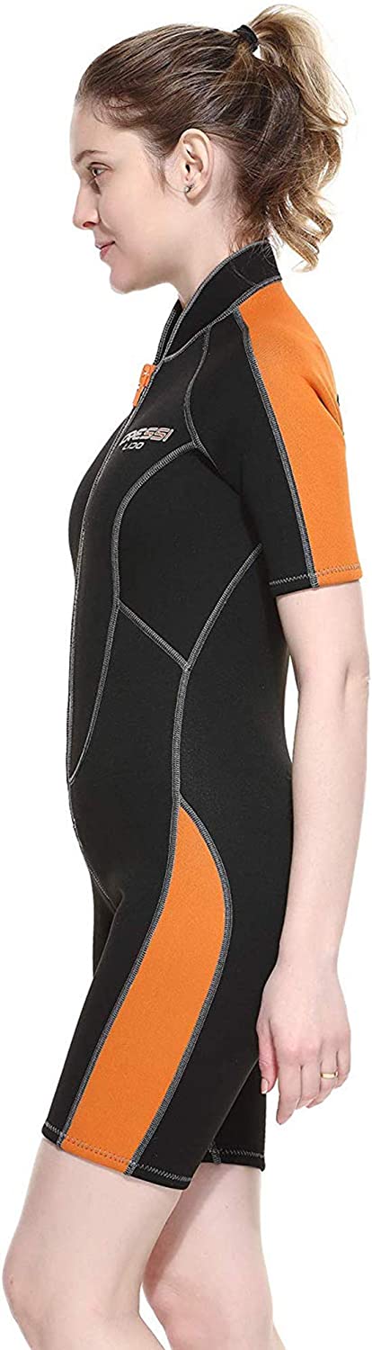 Cressi Lido Lady Shorty Wetsuit - Women's Shorty Wetsuit for Snorkelling Swimming and Water Sports, in 2mm Ultra Stretch Neoprene - Image 4