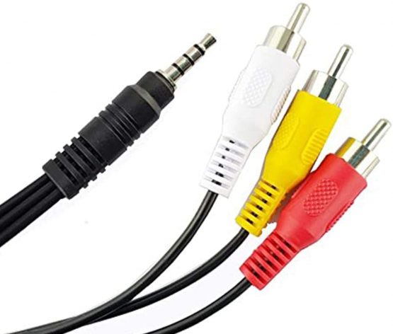 AAA PRODUCTS - High Grade - TV Lead for Sony Handycam Camcorder - AV/AUDIO VIDEO Connecting Cable - Replacement for VMC-20FR - Image 2