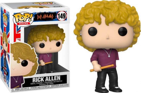 Funko 40127 POP Rocks - Def Leppard - Rick Allen Collectible Toy, Multicolour - Image 3