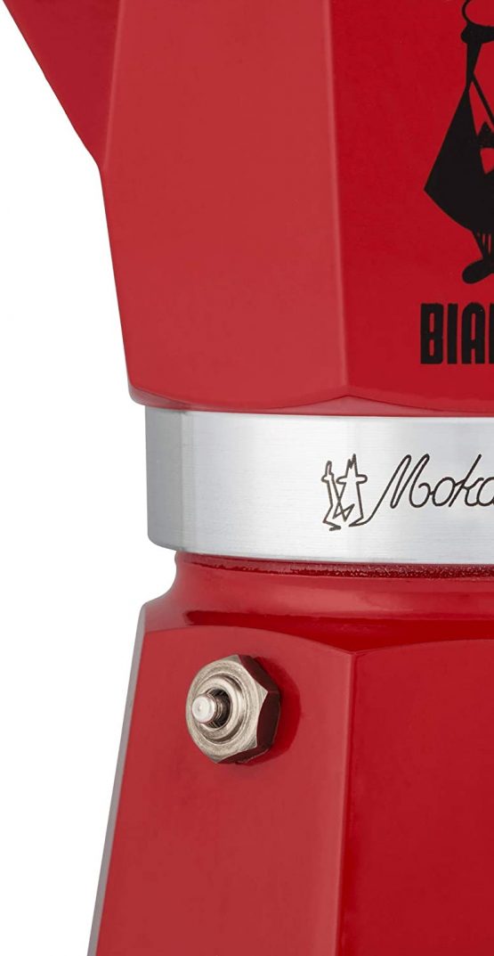 Bialetti Moka Express (6 Cup) - Red - Image 2