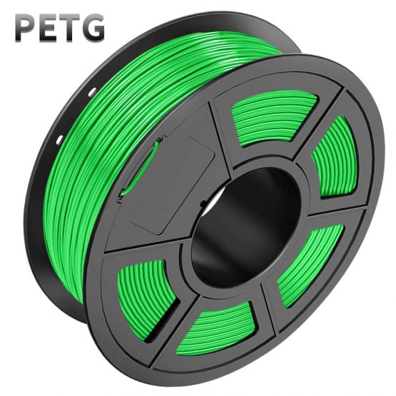 PETG 3D Printer Filament 1.75mm, SUNLU PETG Filament, Strong 3D Filament, Dimensional Accuracy +/- 0.02 mm, 1 kg Spool, Green