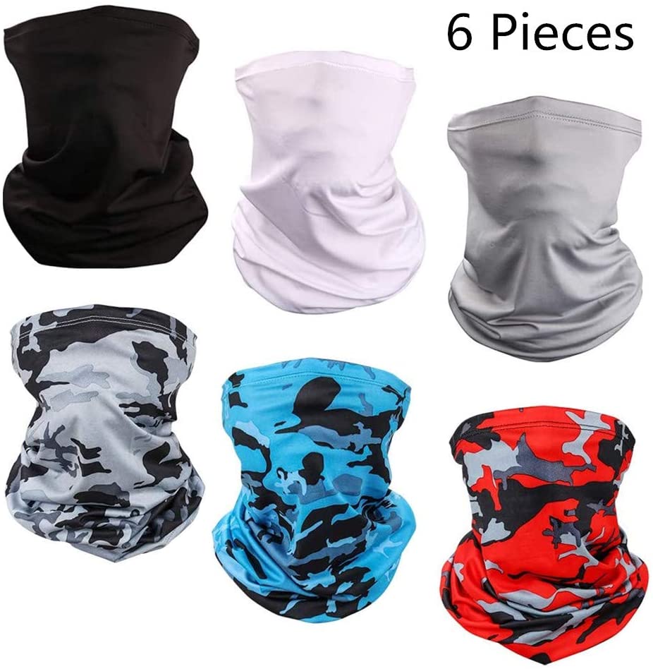 Sun UV Protection Face Mask Neck Gaiter Windproof Scarf Sunscreen ...