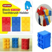 Kids Children Toothbrush Brick Holder Case Cover (3Pcs-BlockHolders)