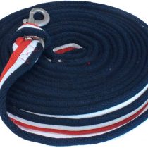 John Whitaker See Description Red/White/Blue Whitaker Lunge Line, Regular