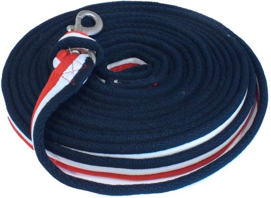 John Whitaker See Description Red/White/Blue Whitaker Lunge Line, Regular