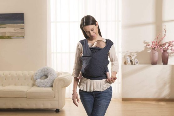 Chicco Boppy Comfyfit Baby Carrier, Blue - Image 4