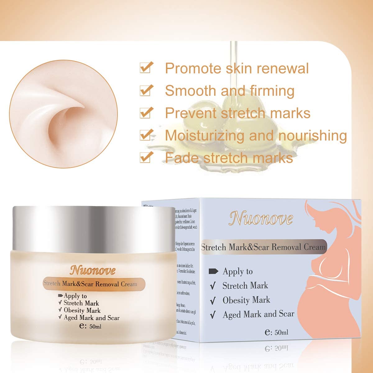 Stretch Mark Cream, Pregnancy Cream, Stretch Mark Remover, Cocoa Butter