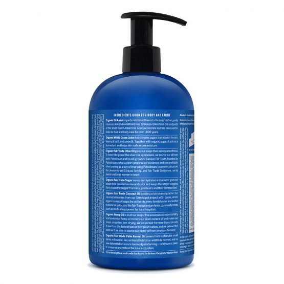 Dr. Bronner's Organic 4-in-1 Shikakai Peppermint Hand Soap - Image 2