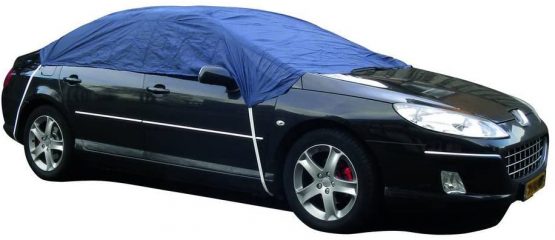 Carpoint 1723280 Top Car Cover Polyester S - Blue - Image 2