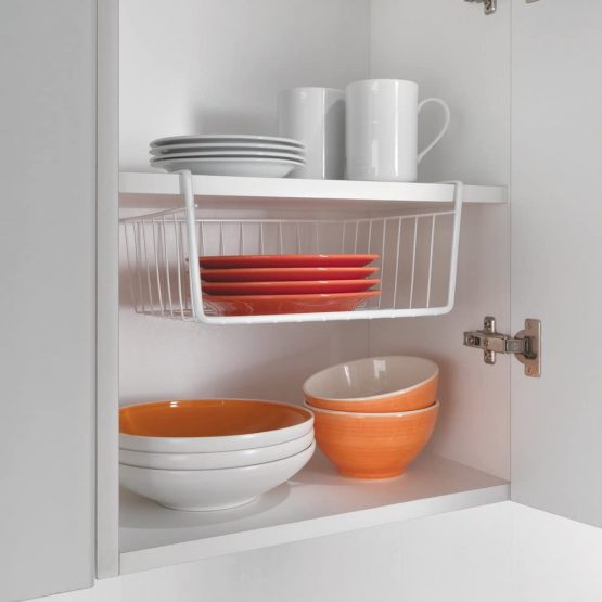 Metaltex 'Babatex' Hanging Under Shelf Storage Basket, 30 cm - Image 3