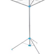Minky IH87701102 Freestanding Indoor/Outdoor Airer with 15 m Drying Space, Metal, Silver