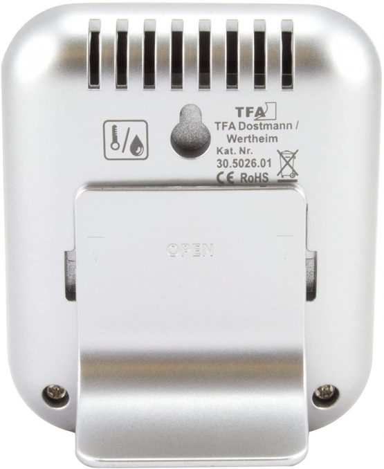 TFA Dostmann 30.5026.02 Moxx Digital Thermo-Hygrometer, Multi-Colour, 9.9 x 7.5 x 2.6 cm - Image 2
