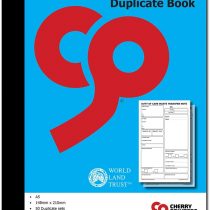 Cherry Carbonless NCR Duty of Care Waste Transfer Duplicate Book A5 50 Sets