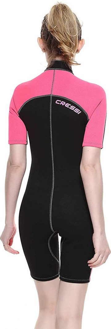 Combinaison Shorty Femme Cressi Playa - Néoprène 2,5mm Manches Et Jambes Courtes
