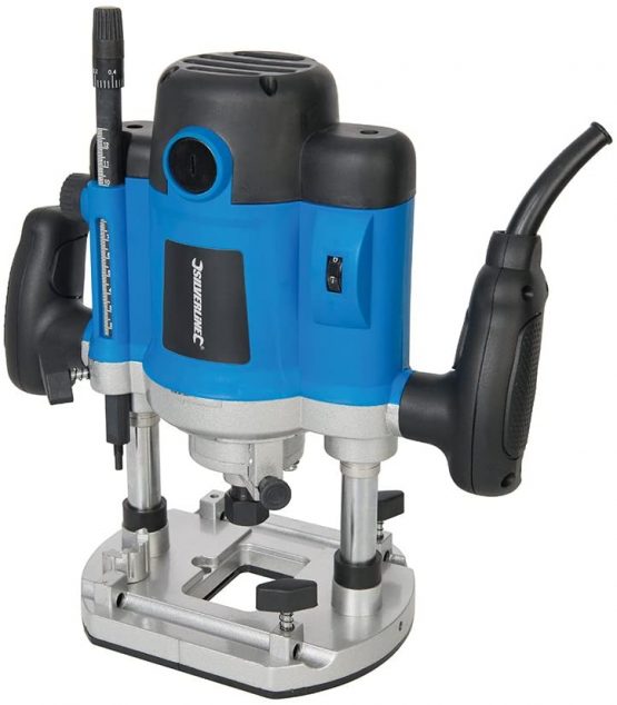 Silverline 124799 2050W Plunge Router 1/2" 2050 W UK