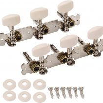 BQLZR Classical Guitar Tuning Pegs Machine Heads Nickel