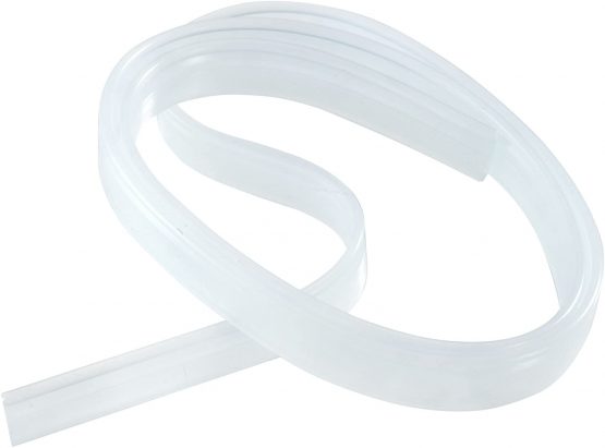 Croydex Translucent Bath Screen Seal Kit for 8-18mm Gaps, 1000mm
