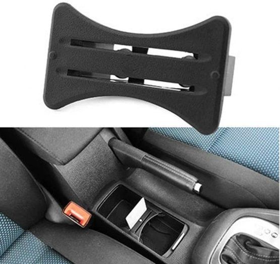 GOFORJUMP New Car Accessories Cup Card Holder Coin Slot Centre Console For V/W G/olf MK6 GTI R20 2008 2009 2010 2011 2012