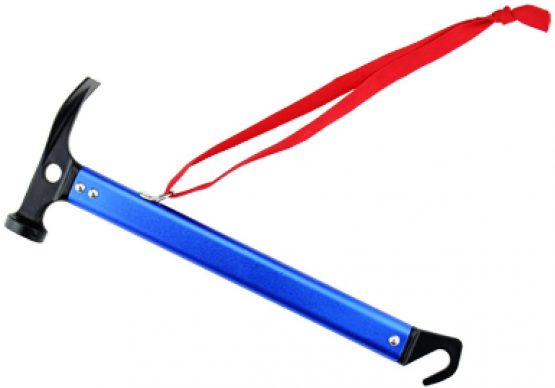 TRIWONDER Camping Mallet Tent Peg Puller Multi-Function Hammer Aluminum High Steel Carbon Hammer with Tent Peg Remover for Outdoor Camping Picnic