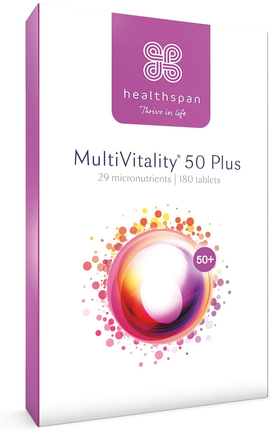 Healthspan Multivitamin 50 Plus, 90 count (Pack of 2)