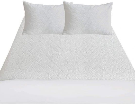 HIGH LIVING Premium Bamboo Waterproof Mattress Protector - 100% Bamboo Fabric Surface Mattress Cover, Anti Allergy, Non Noisy,Bed Bug Proof