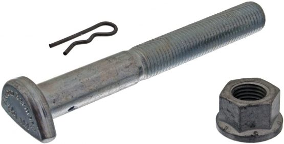 febi bilstein 01839 Cup Head Bolt with wheel nut and cotter, pack of one