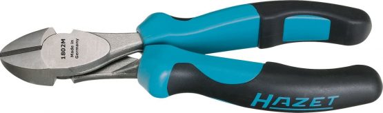 HAZET 1802M-33 200 mm Heavy-Duty Diagonal Cutters - Polished/Blasted