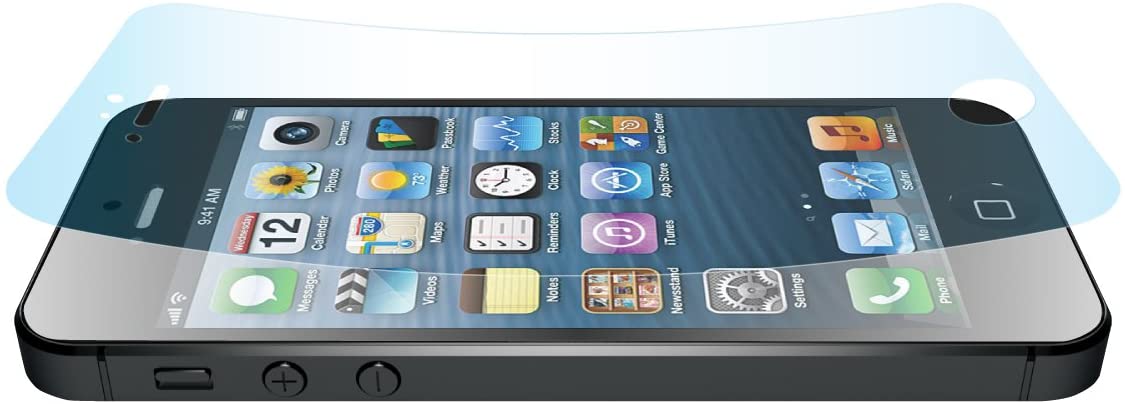 Power Support Anti-Glare Film for iPhone 5C, Precision Fit, Transparent - Image 3