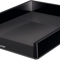 Leitz A4 Letter Tray, Black/Grey, Dual Colour Range, 53610095