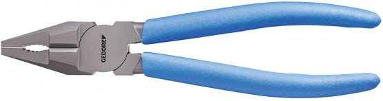 GEDORE Combination pliers for cutting/holding/twisting, Long cutting edges, Non-slip handles, German pattern, Length 180 mm, 8210-180 TL