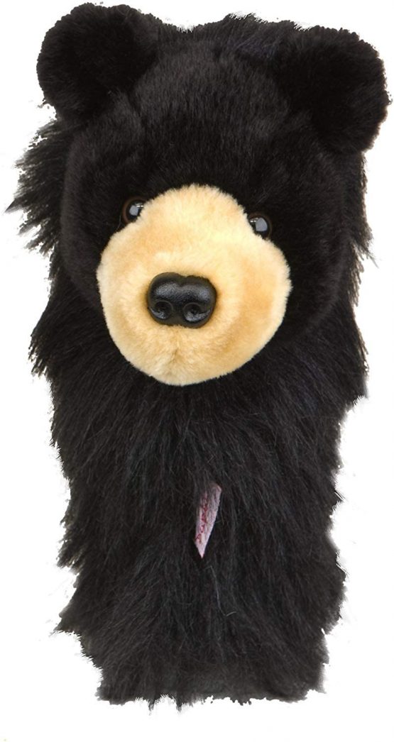 Daphne's Bear Driver/Fairway Wood Head Cover - Black