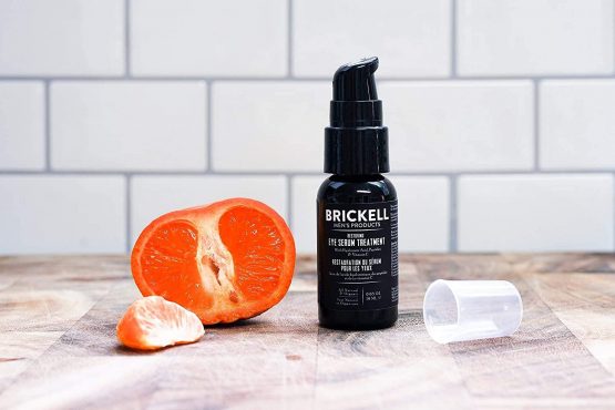 Brickell Men's Restoring Eye Serum Treatment for Men, Natural and Organic Eye Serum to Firm Wrinkles, Reduce Dark Circles, and Promote Youthful Skin 19 ml, Unscented - Image 3