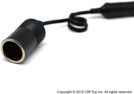 Cliff Top Hella(Din) to Standard Cigarette Lighter Adapter - Cable Extension - Image 2